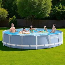 Каркасный бассейн Intex 28728, 457 х 84 см., с фильтр-насосом